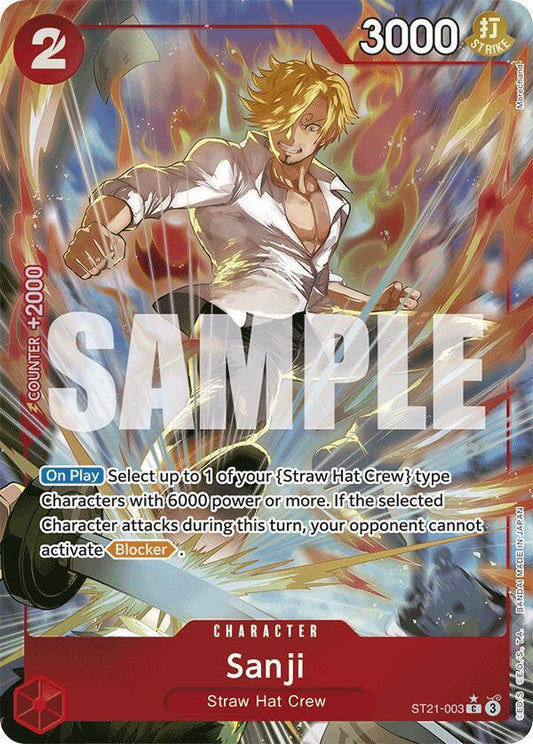Sanji (Parallel) - Starter Deck EX: Gear 5 (ST21)