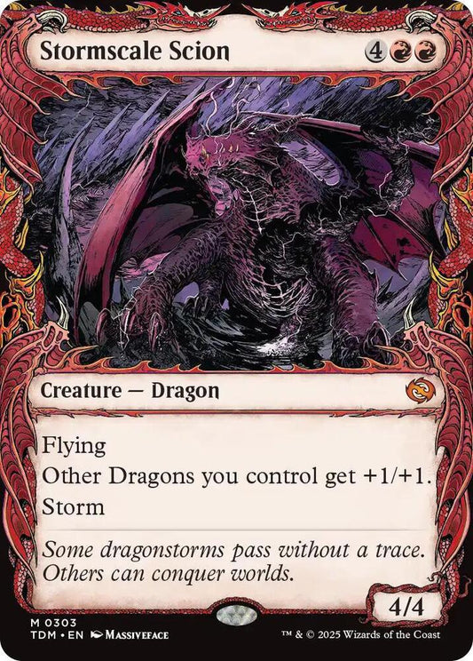 Stormscale Scion (Showcase) - Tarkir: Dragonstorm (TDM)