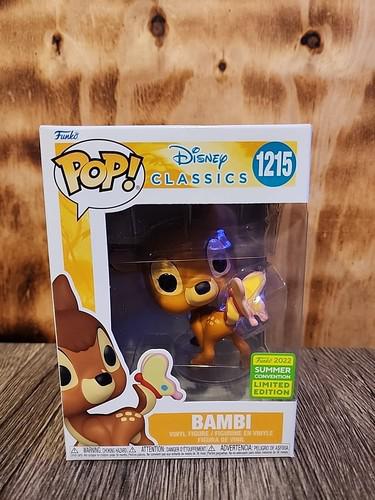 Funko Pop! Disney Classics Bambi #1215 SDCC 2022 Summer Convention Exclusive NEW