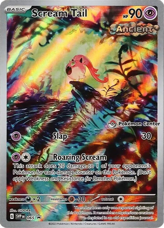 Scream Tail - 065 (Pokemon Center Exclusive) - SV: Scarlet & Violet Promo Cards (SVP)