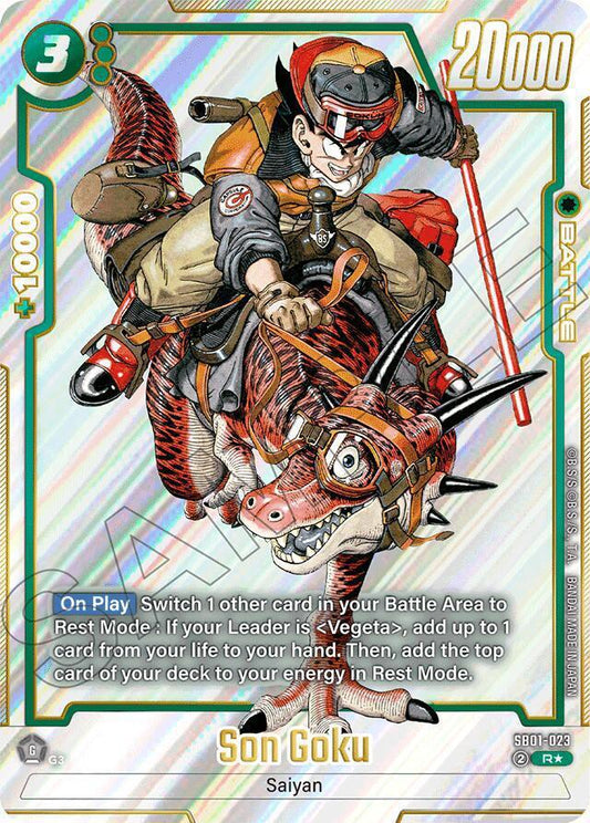 Son Goku - SB01-023 (Alternate Art) - Manga Booster 01 (SB01)