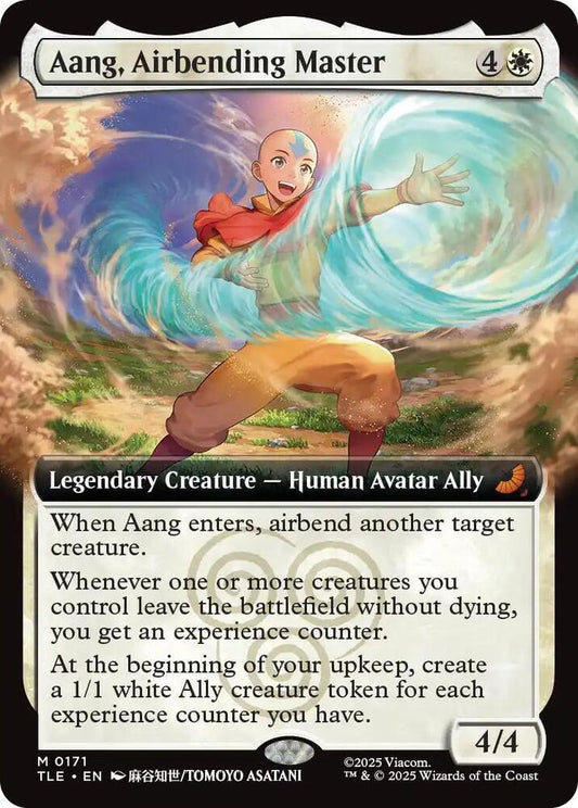 Aang, Airbending Master (Extended Art) - Avatar: The Last Airbender: Eternal-Legal (TLE)